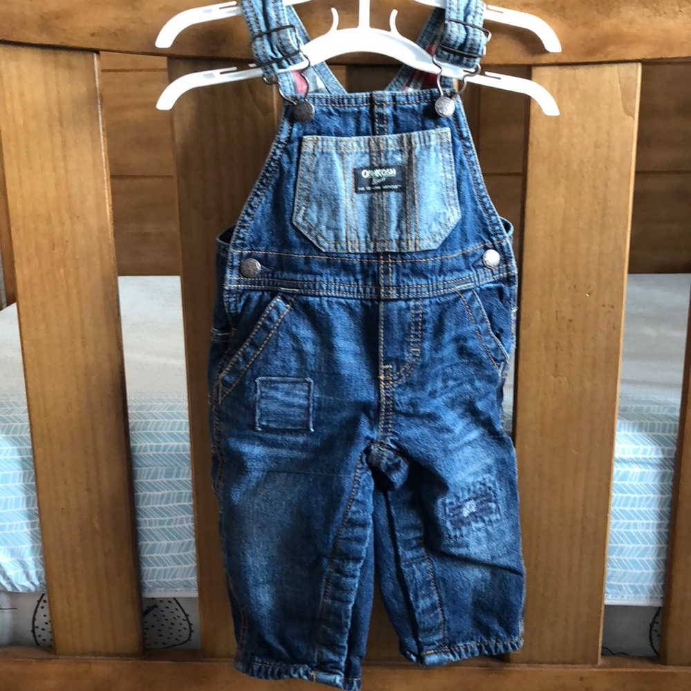 NWOT quilted overalls